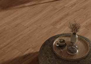 Керамогранит Cersanit Kauri Wood светло-коричневый рельеф рект. арт.  A17936 (21,8x89,8)